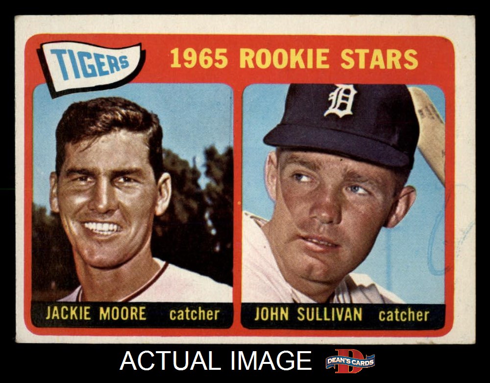 topps year: 1965 card#: 593 player: john sullivan, jackie moore