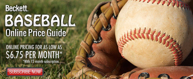 Beckett Baseball Online Price Guide