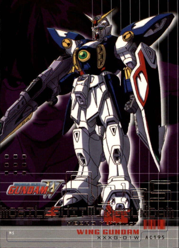 有关以下物品的详细资料: 2000 gundam wing #gw10 wing gundam - nm