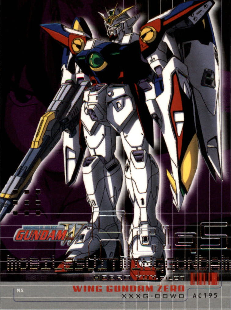 有关以下物品的详细资料: 2000 gundam wing #gw28 wing gundam zero