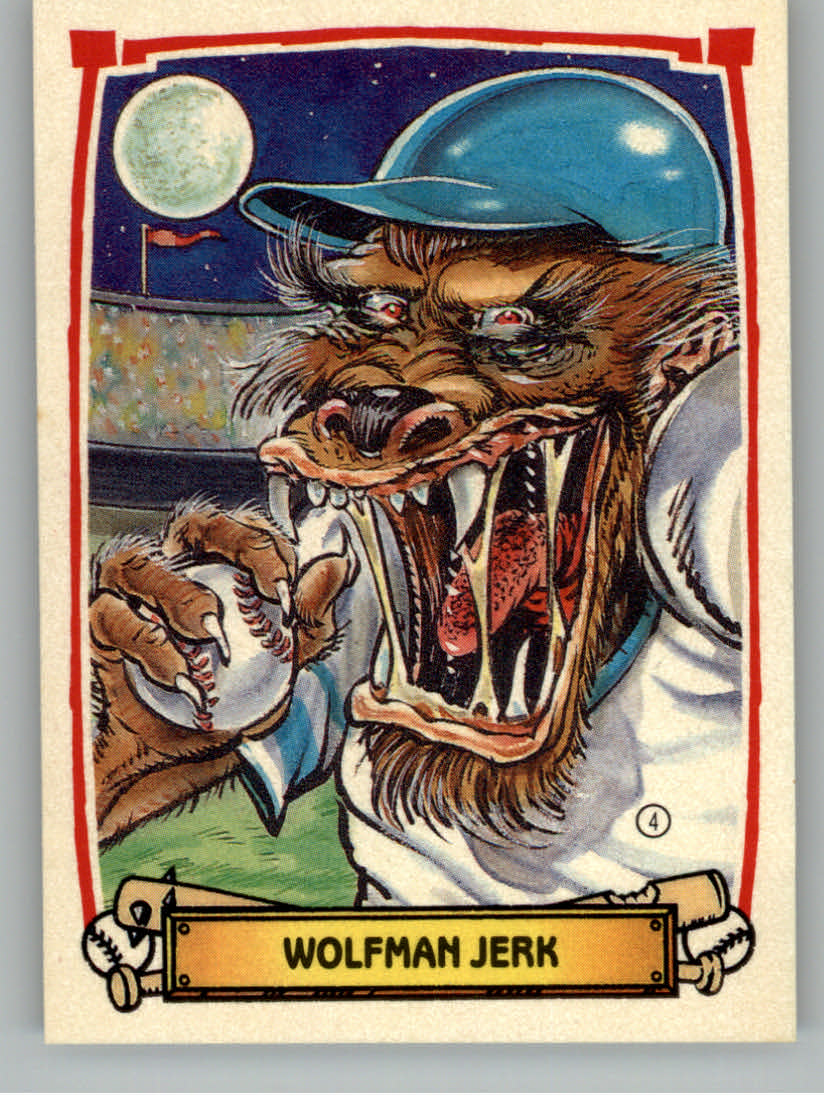 1988 baseball"s greatest grossouts #4 wolfman jerk
