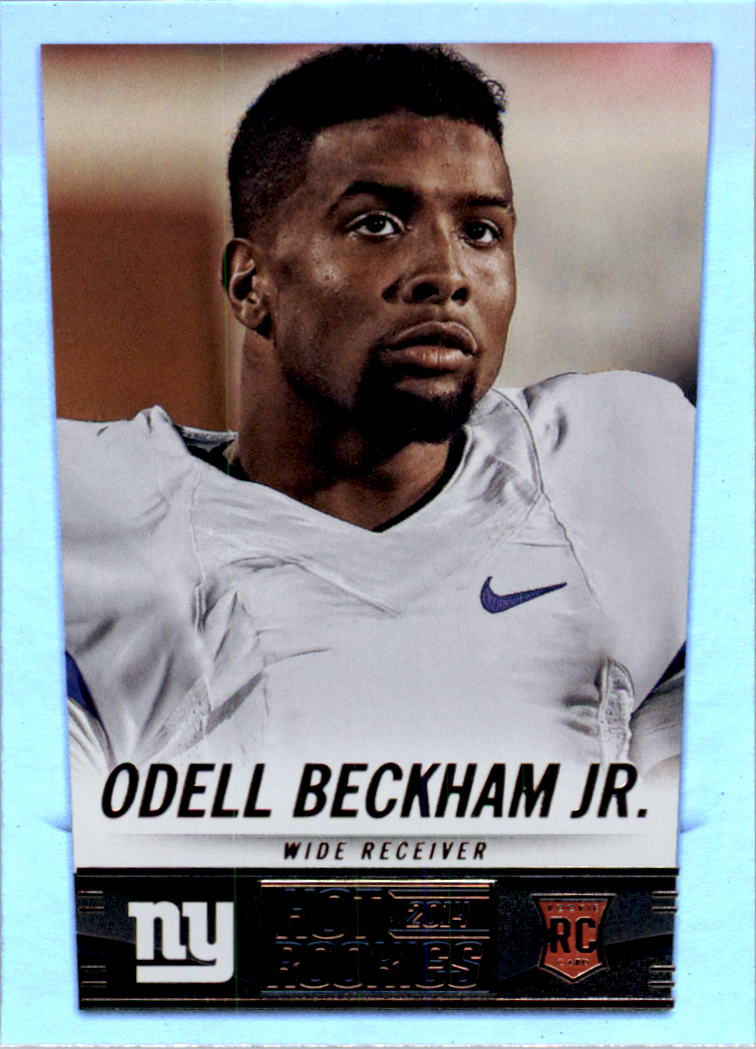 2014 panini hot rookies #411 odell beckham jr