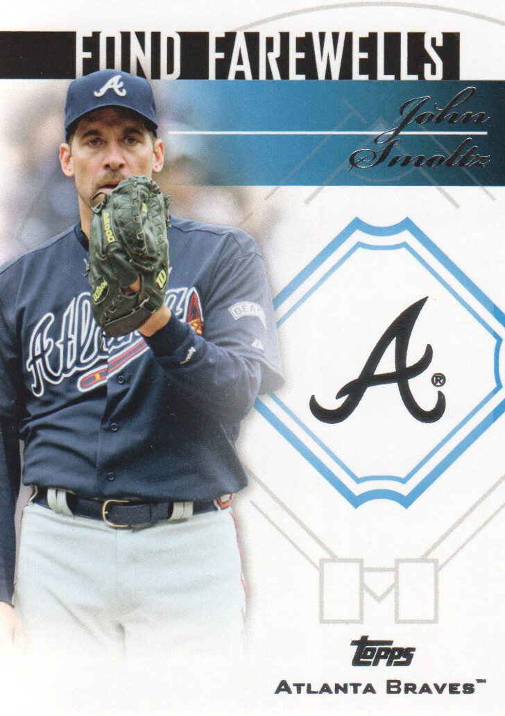 fond farewell mlb baseball #ff-js john smoltz atlanta braves