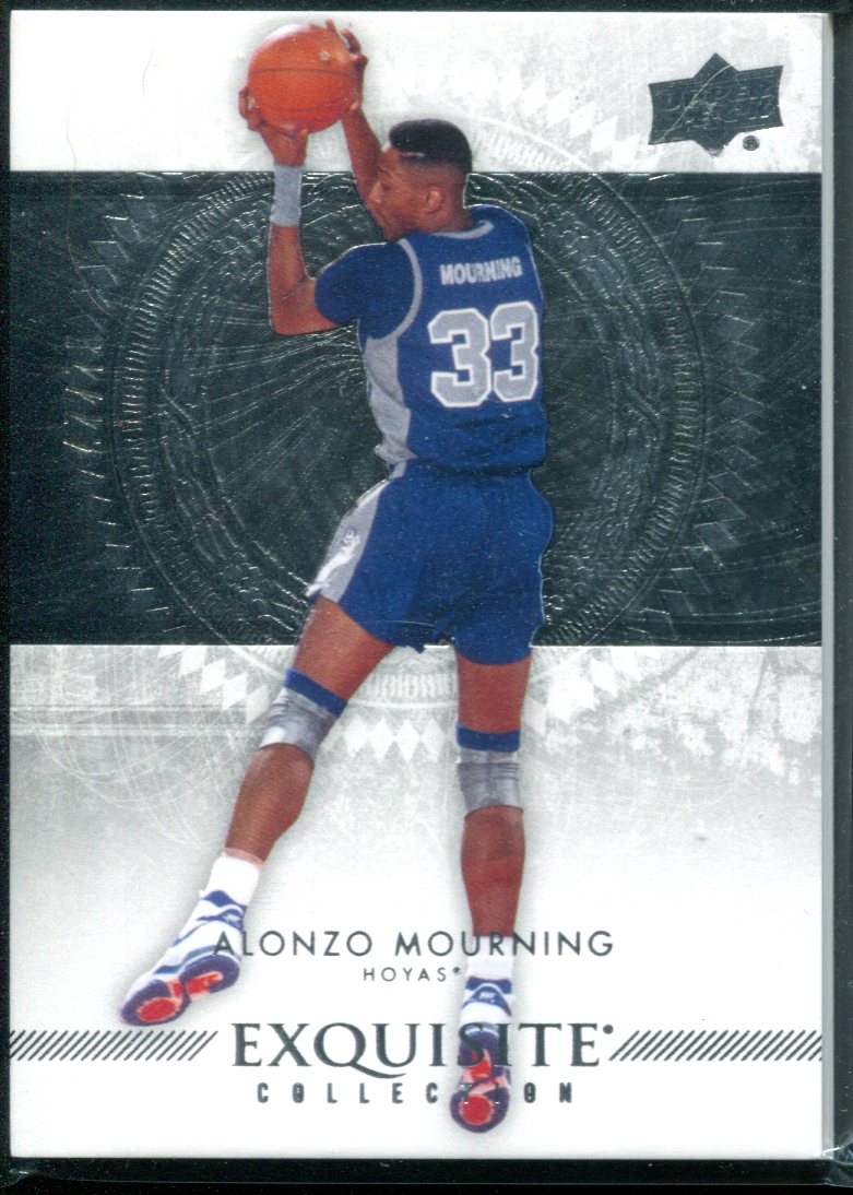 2013-14 exquisite collection #23 alonzo mourning