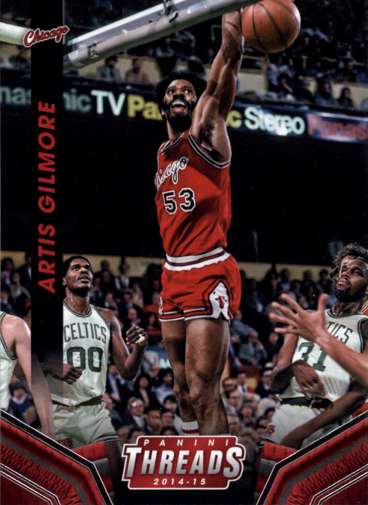 2014-15 panini threads base card #13 artis gilmore bx f37