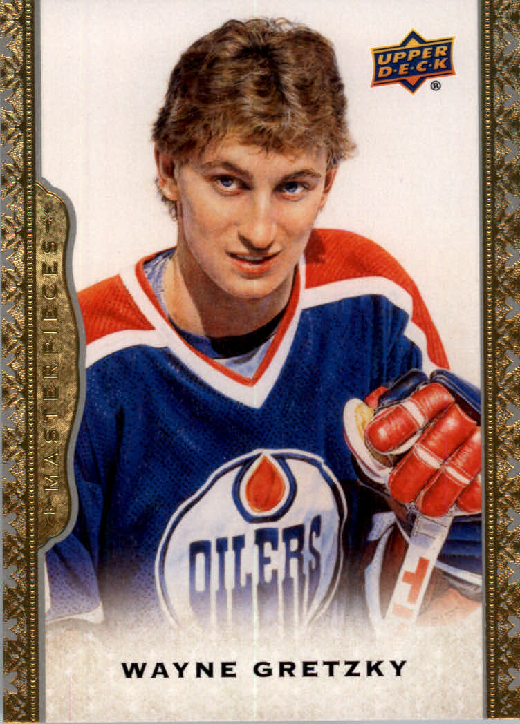 2014-15 ud masterpieces #76 wayne gretzky - nm-mt