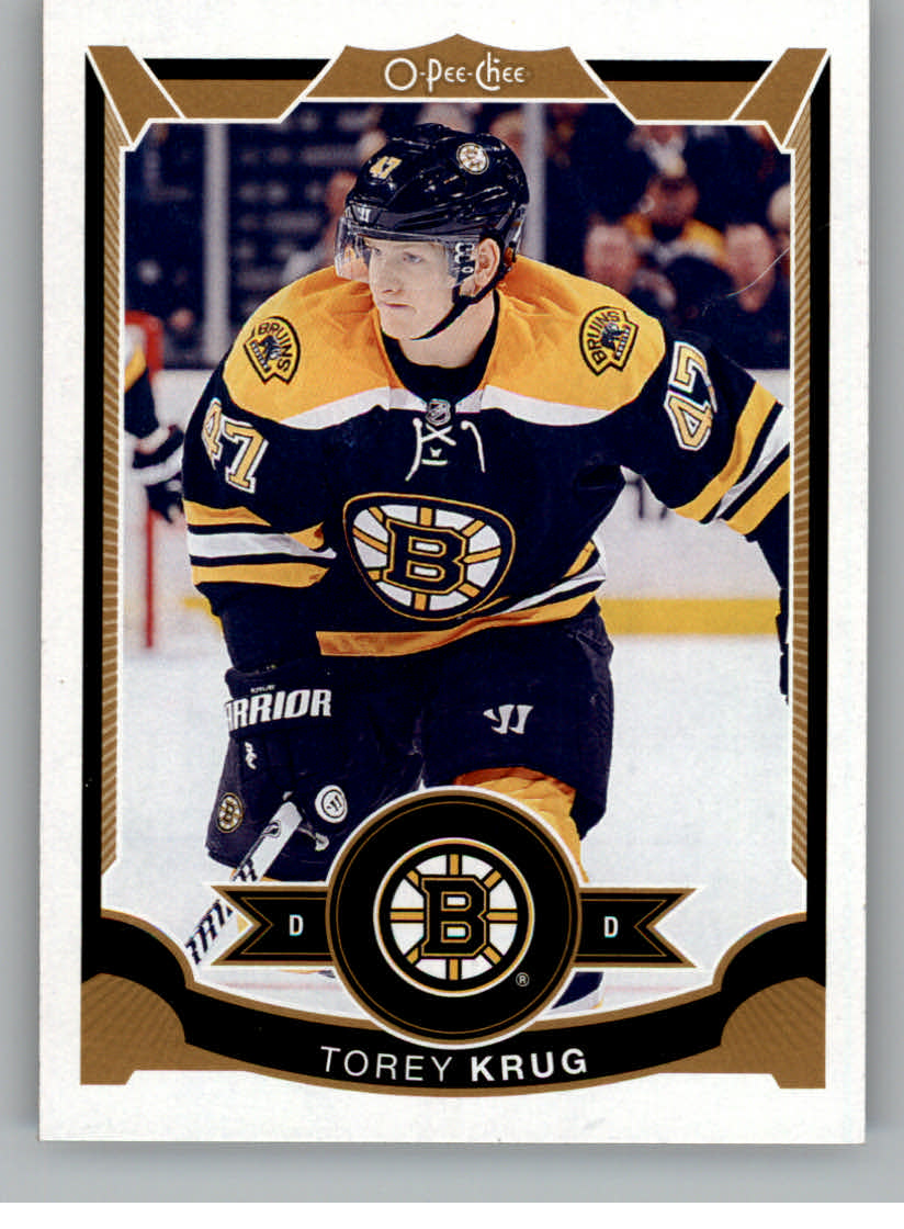 o-pee-chee year: 2015 card#: 296 player: torey krug team: boston