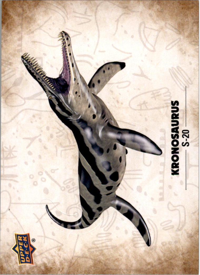 2015 dinosaurs stickers #s-20 kronosaurus - nm-mt