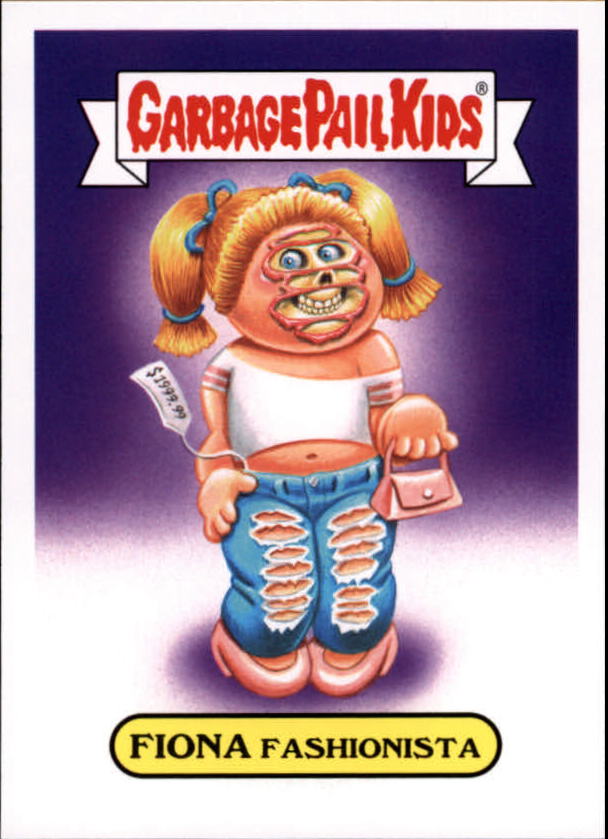 2016 garbage pail kids apple pie americana devolved #7b fiona