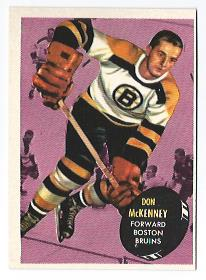 1961-62 Topps #12 Don McKenney