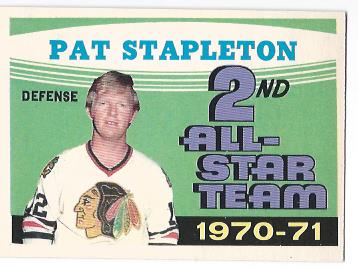 1971-72 O-Pee-Chee #258 Pat Stapleton AS2