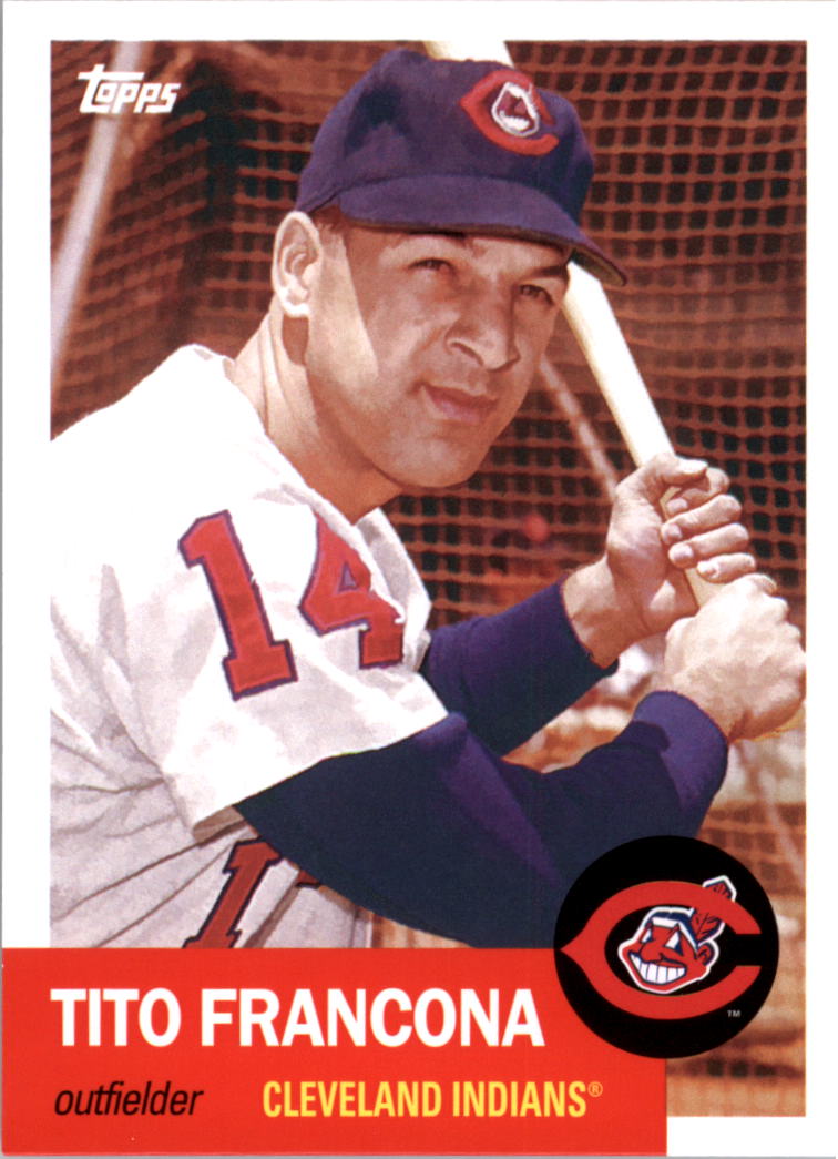 2016 Topps Archives #306 Tito Francona SP High Number ...