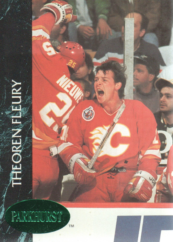 1992-93 Parkhurst Emerald Ice #19 Theo Fleury