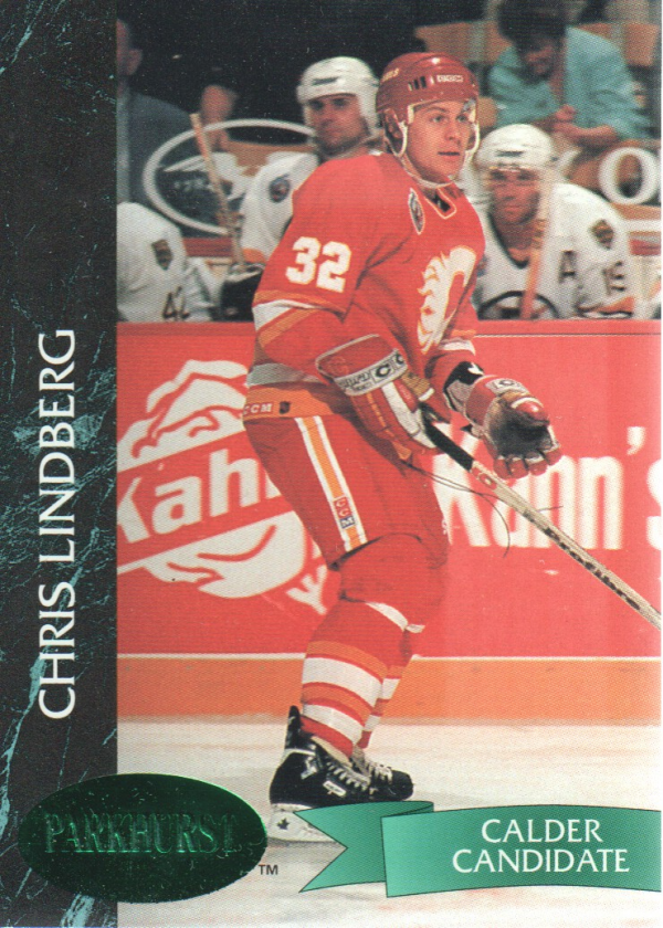 1992-93 Parkhurst Emerald Ice #27 Chris Lindberg