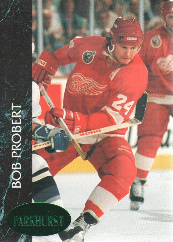 1992-93 Parkhurst Emerald Ice #41 Bob Probert