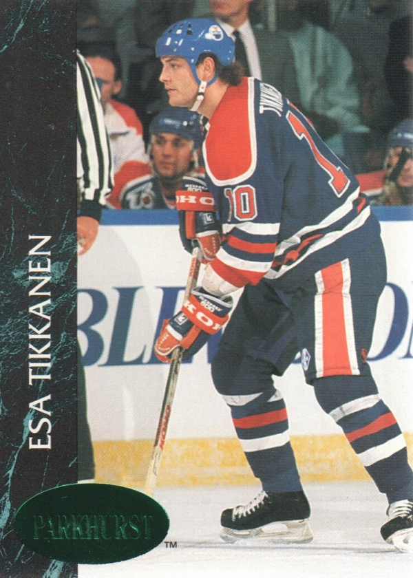1992-93 Parkhurst Emerald Ice #46 Esa Tikkanen