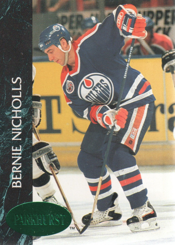 1992-93 Parkhurst Emerald Ice #49 Bernie Nicholls