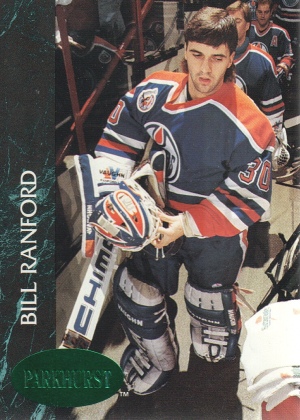 1992-93 Parkhurst Emerald Ice #50 Bill Ranford