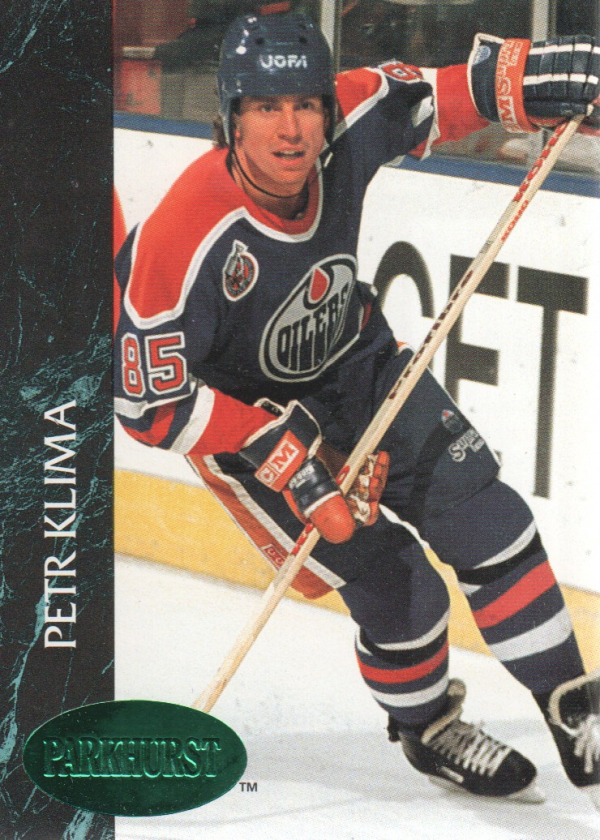1992-93 Parkhurst Emerald Ice #54 Petr Klima