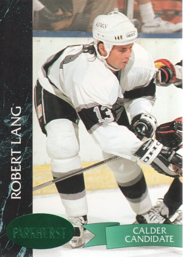1992-93 Parkhurst Emerald Ice #64 Robert Lang