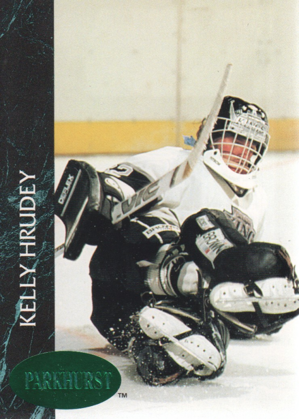 1992-93 Parkhurst Emerald Ice #66 Kelly Hrudey