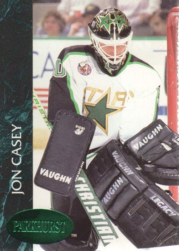 1992-93 Parkhurst Emerald Ice #73 Jon Casey