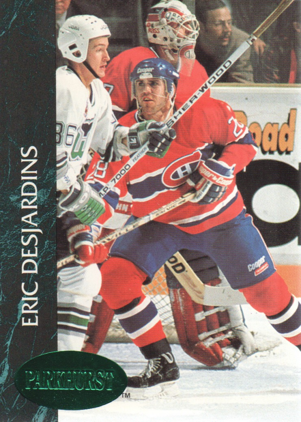 1992-93 Parkhurst Emerald Ice #80 Eric Desjardins