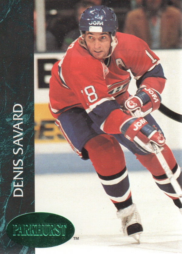 1992-93 Parkhurst Emerald Ice #85 Denis Savard