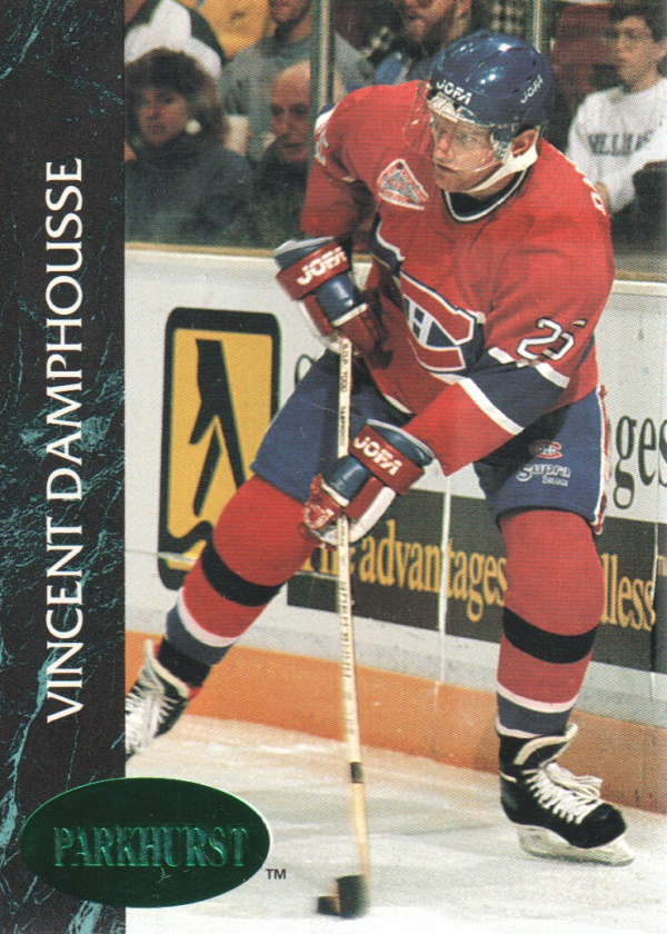 1992-93 Parkhurst Emerald Ice #86 Vincent Damphousse