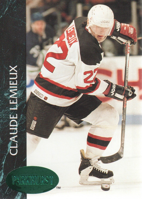 1992-93 Parkhurst Emerald Ice #89 Claude Lemieux