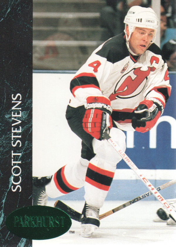 1992-93 Parkhurst Emerald Ice #92 Scott Stevens