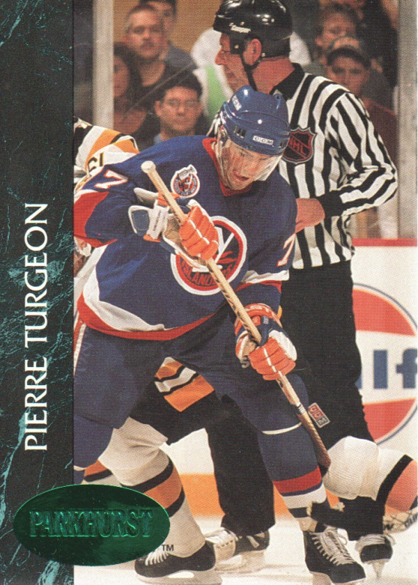 1992-93 Parkhurst Emerald Ice #103 Pierre Turgeon