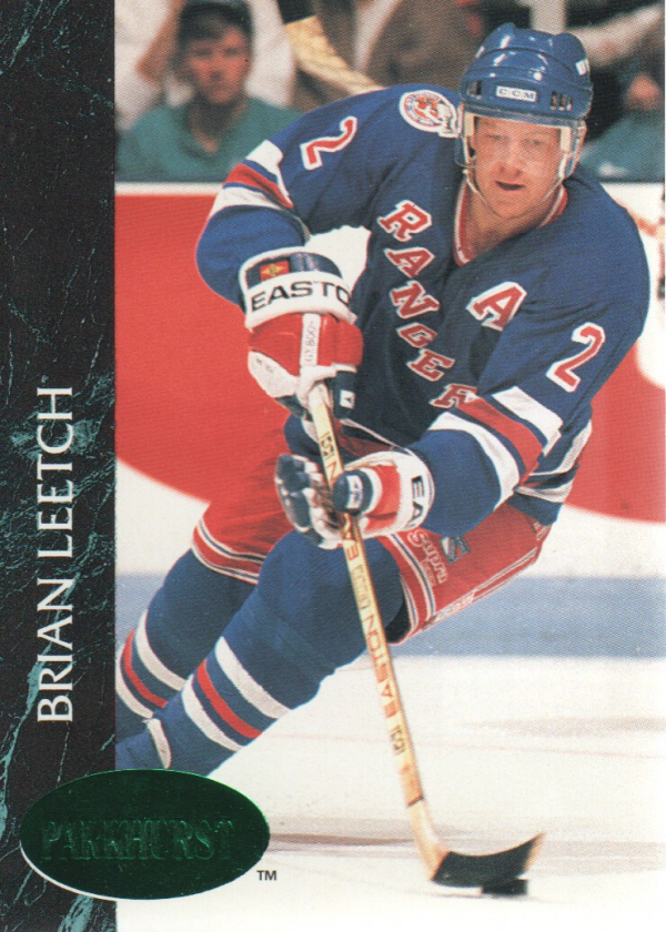 1992-93 Parkhurst Emerald Ice #110 Brian Leetch