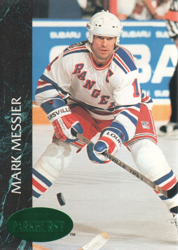 1992-93 Parkhurst Emerald Ice #111 Mark Messier