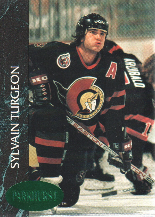 1992-93 Parkhurst Emerald Ice #121 Sylvain Turgeon