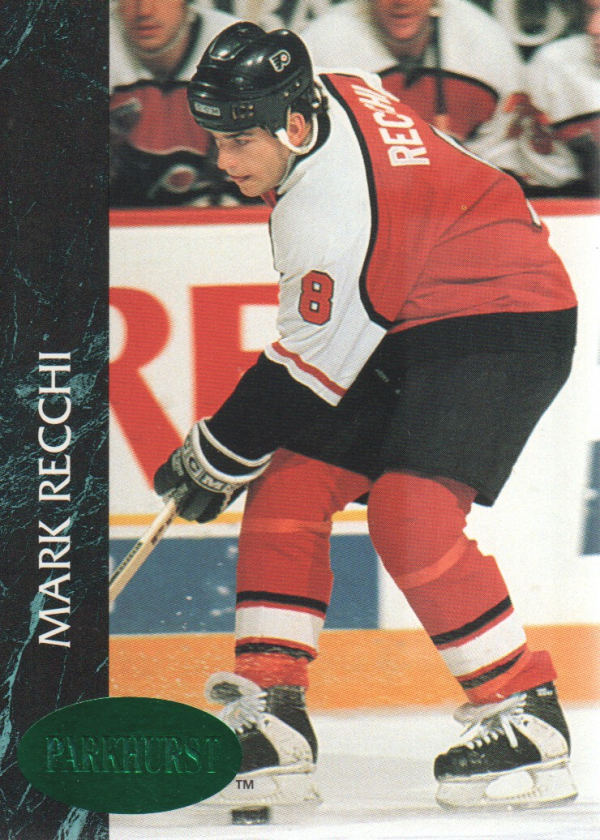 1992-93 Parkhurst Emerald Ice #130 Mark Recchi