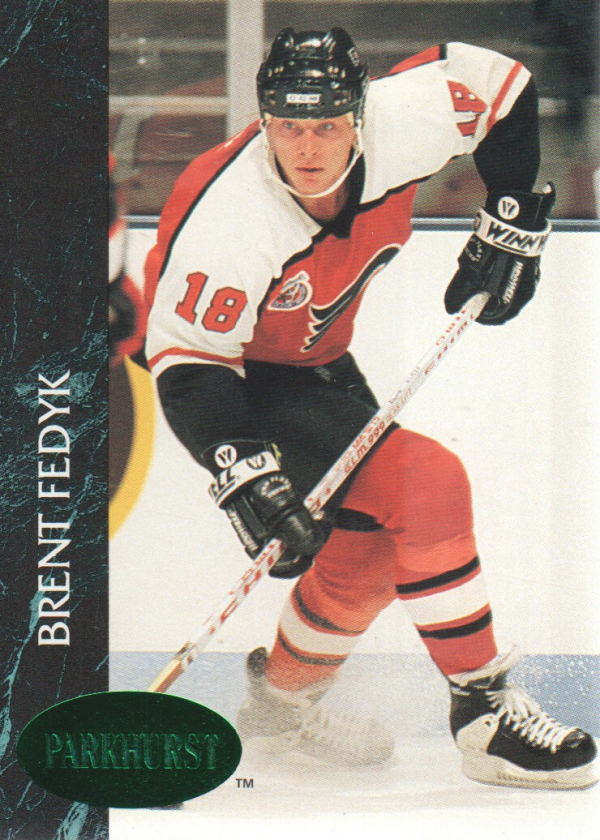1992-93 Parkhurst Emerald Ice #131 Brent Fedyk