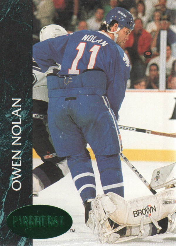 1992-93 Parkhurst Emerald Ice #145 Owen Nolan