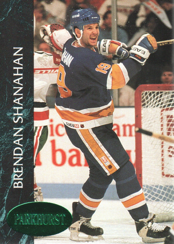 1992-93 Parkhurst Emerald Ice #156 Brendan Shanahan
