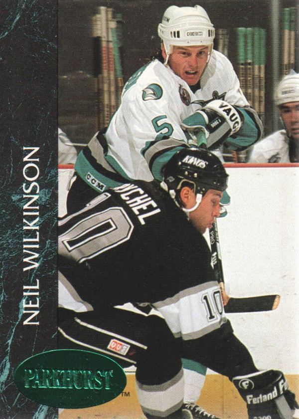 1992-93 Parkhurst Emerald Ice #165 Neil Wilkinson