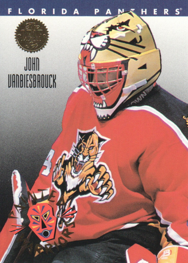 1993-94 Leaf Painted Warriors #8 John Vanbiesbrouck