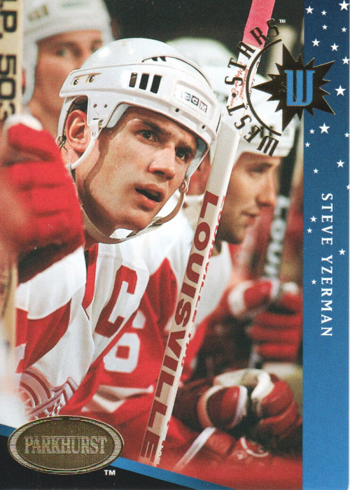 1993-94 Parkhurst East/West Stars #W5 Steve Yzerman