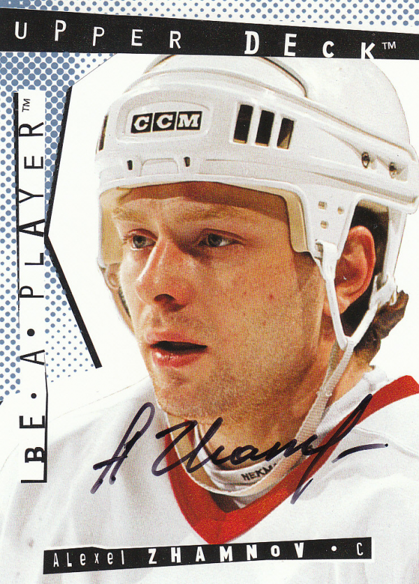 1994-95 Be A Player Autographs #21 Alexei Zhamnov