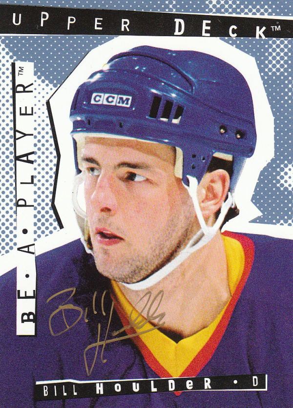 1994-95 Be A Player Autographs #43 Bill Houlder
