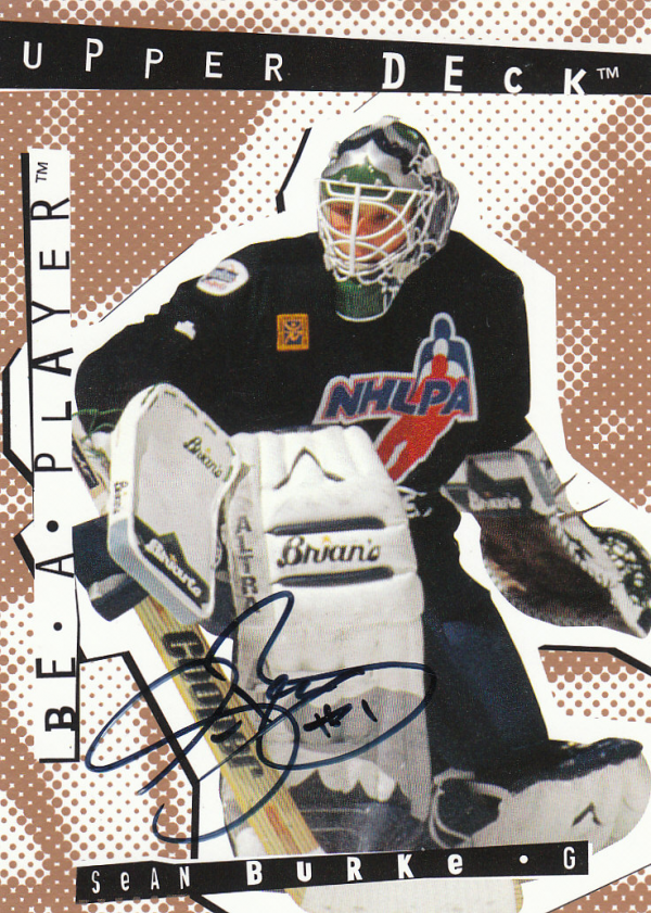 1994-95 Be A Player Autographs #53 Sean Burke