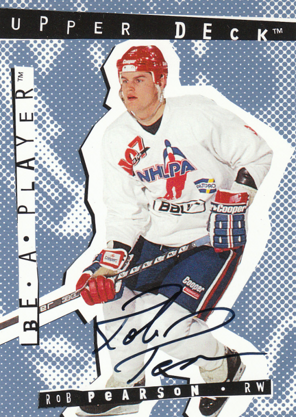 1994-95 Be A Player Autographs #76 Rob Pearson