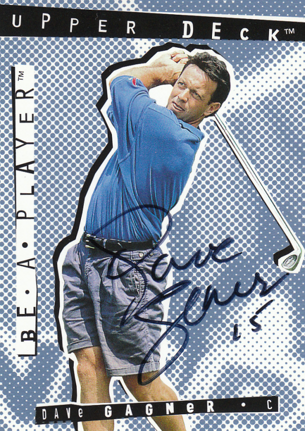 1994-95 Be A Player Autographs #77 Dave Gagner