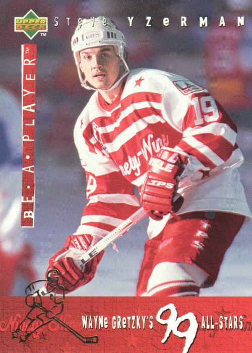 1994-95 Be A Player 99 All-Stars #G19 Steve Yzerman
