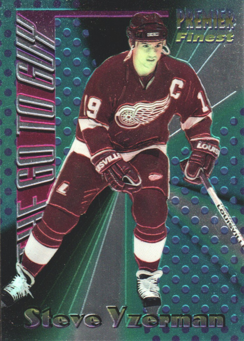 1994-95 Topps Premier The Go To Guy #12 Steve Yzerman