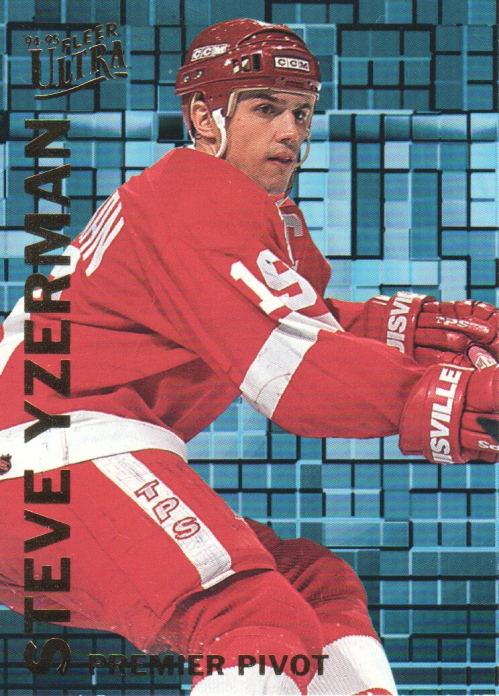 1994-95 Ultra Premier Pivots #10 Steve Yzerman